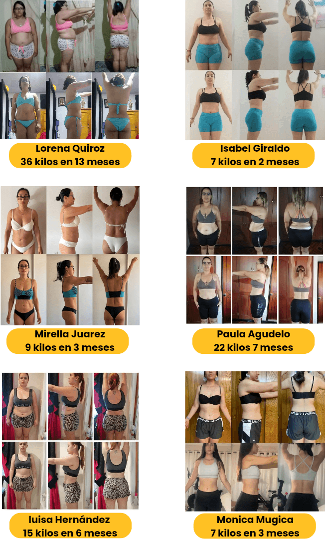 Resultados de clientas de YoeFit — grupo 1