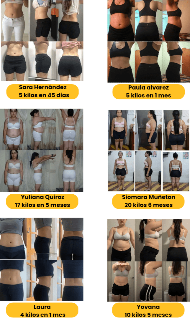 Resultados de clientas de YoeFit — grupo 2